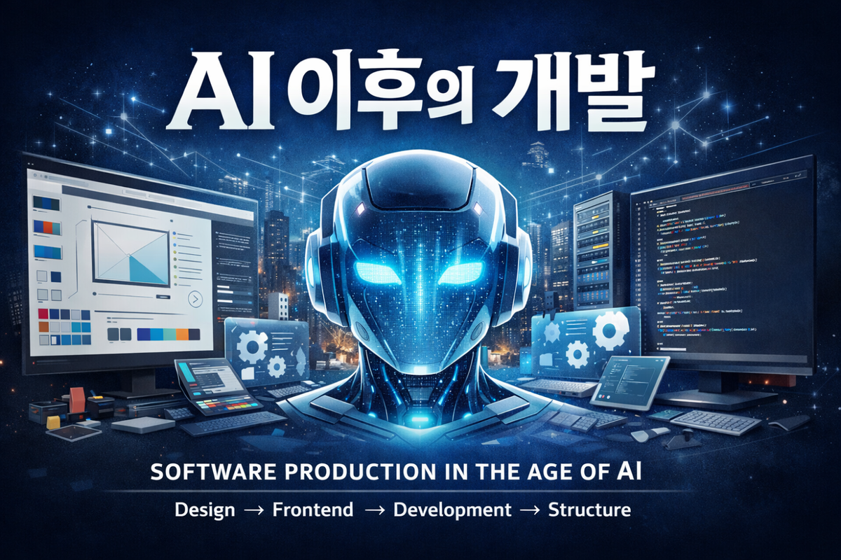 AI 이후의 개발 — 소프트웨어 생산 구조의 재편