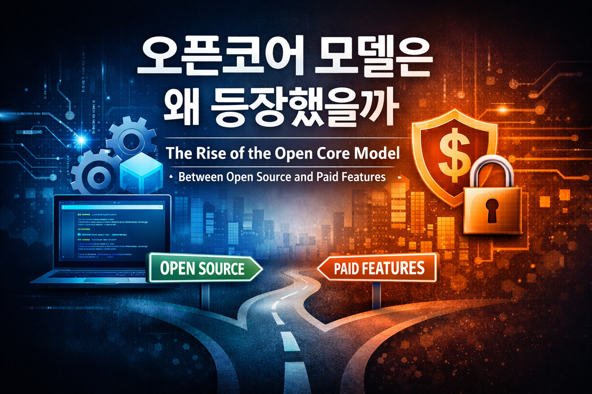 오픈코어 모델은 왜 등장했을까 — 무료와 유료 사이에서 탄생한 오픈소스의 타협
