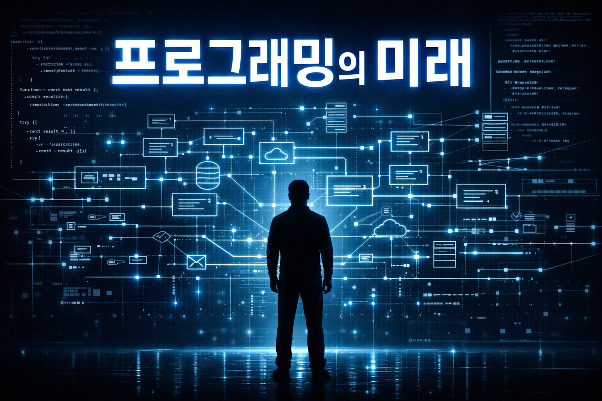 프로그래밍은 사라지지 않는다. 단지 드러날 뿐이다