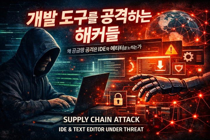 개발 도구를 공격하는 해커들 — 왜 공급망 공격은 IDE와 에디터를 노리는가