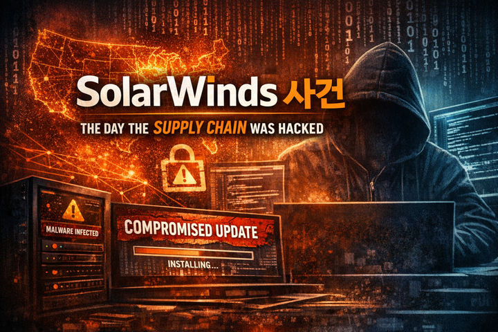 SolarWinds 사건 — 소프트웨어 공급망 공격이 세상을 멈춘 날