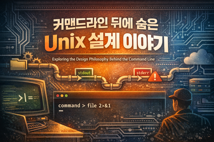 작은 명령어 뒤에 숨은 Unix 설계 이야기