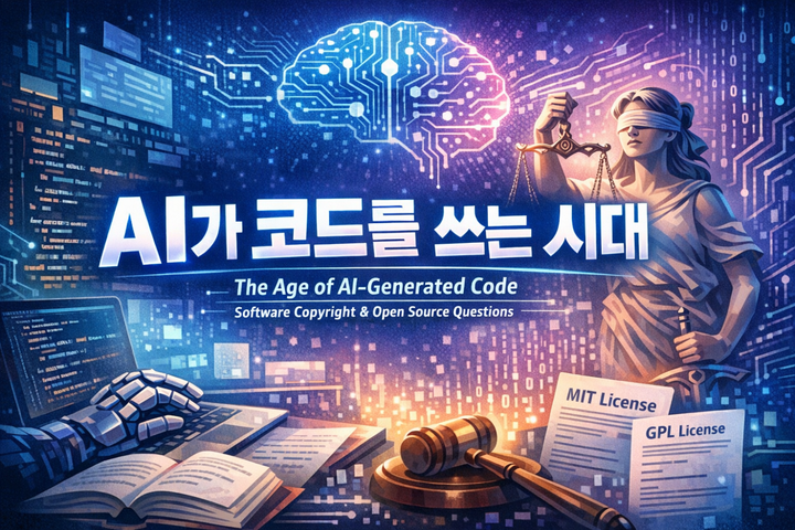 AI가 코드를 쓰는 시대 — 소프트웨어 저작권과 오픈소스의 새로운 질문들