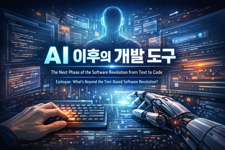 AI 이후의 개발 도구 — 텍스트에서 시작된 소프트웨어 생산 혁명의 다음 단계
