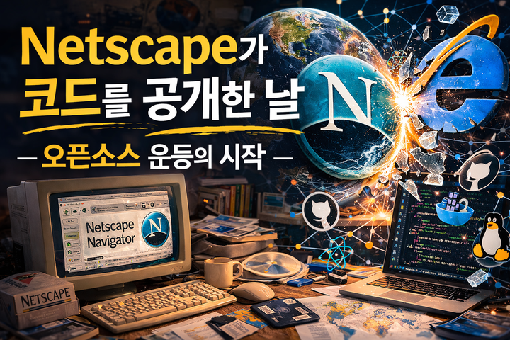 Netscape가 코드를 공개한 날 : 오픈소스 운동의 시작