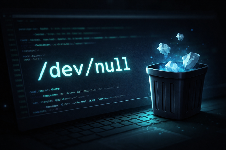 /dev/null 완벽 이해 — 리눅스 출력 버리기, 로그 제어, 리다이렉션 활용까지 한 번에 정리