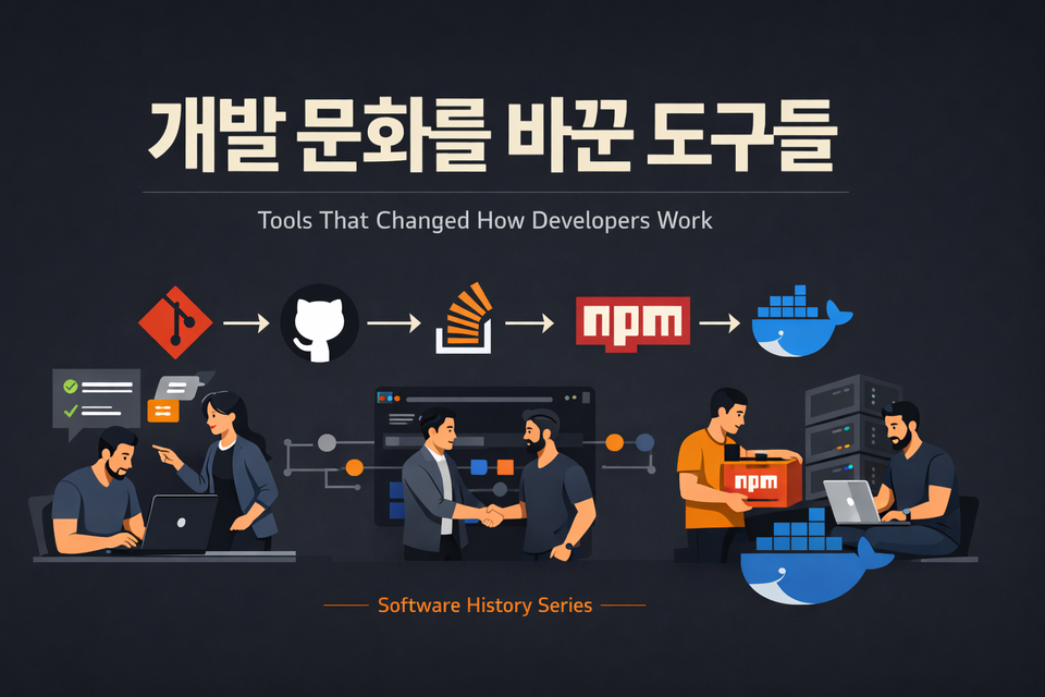 📚 개발 문화를 바꾼 도구들