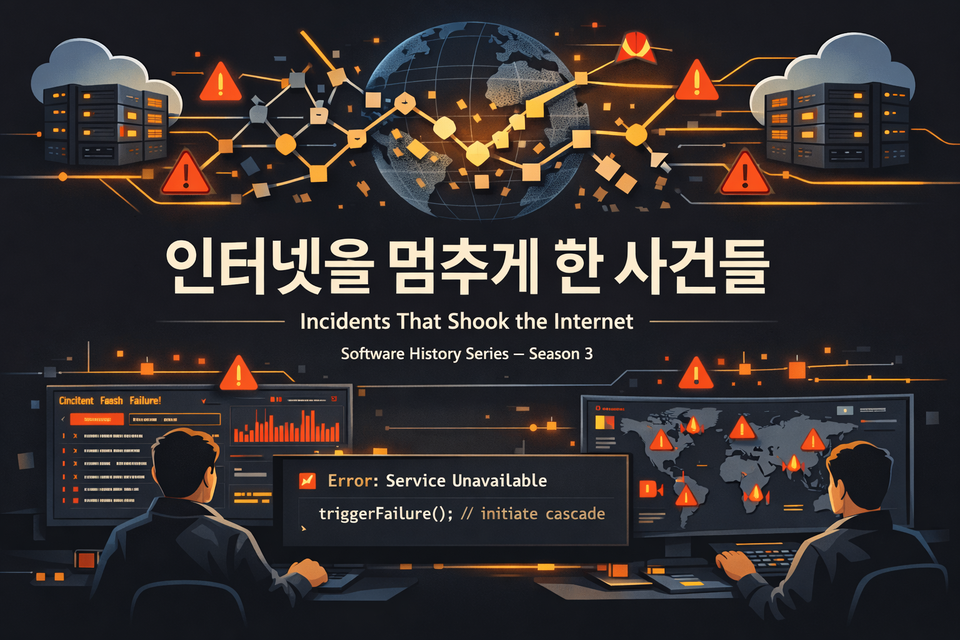 📚 인터넷을 멈추게 한 사건들